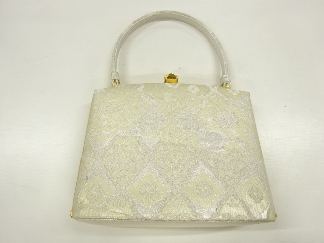 JAPANESE KIMONO / BAG / WOVEN FLOWER